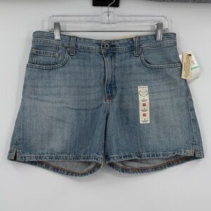 Polo jeans co classic Saturday night jean shorts size 8 nwt